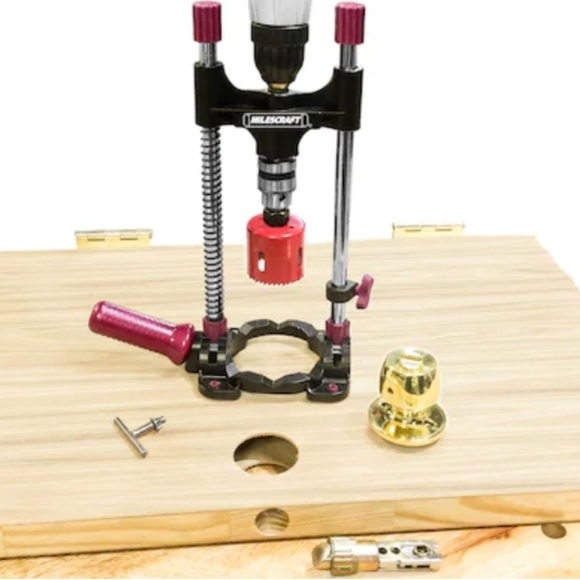 Milescraft Drill Guide with Red and Black Accents - Picture 1 of 6